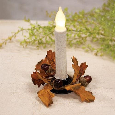 +Oak & Acorn Candle Ring 15 - The Fox Decor